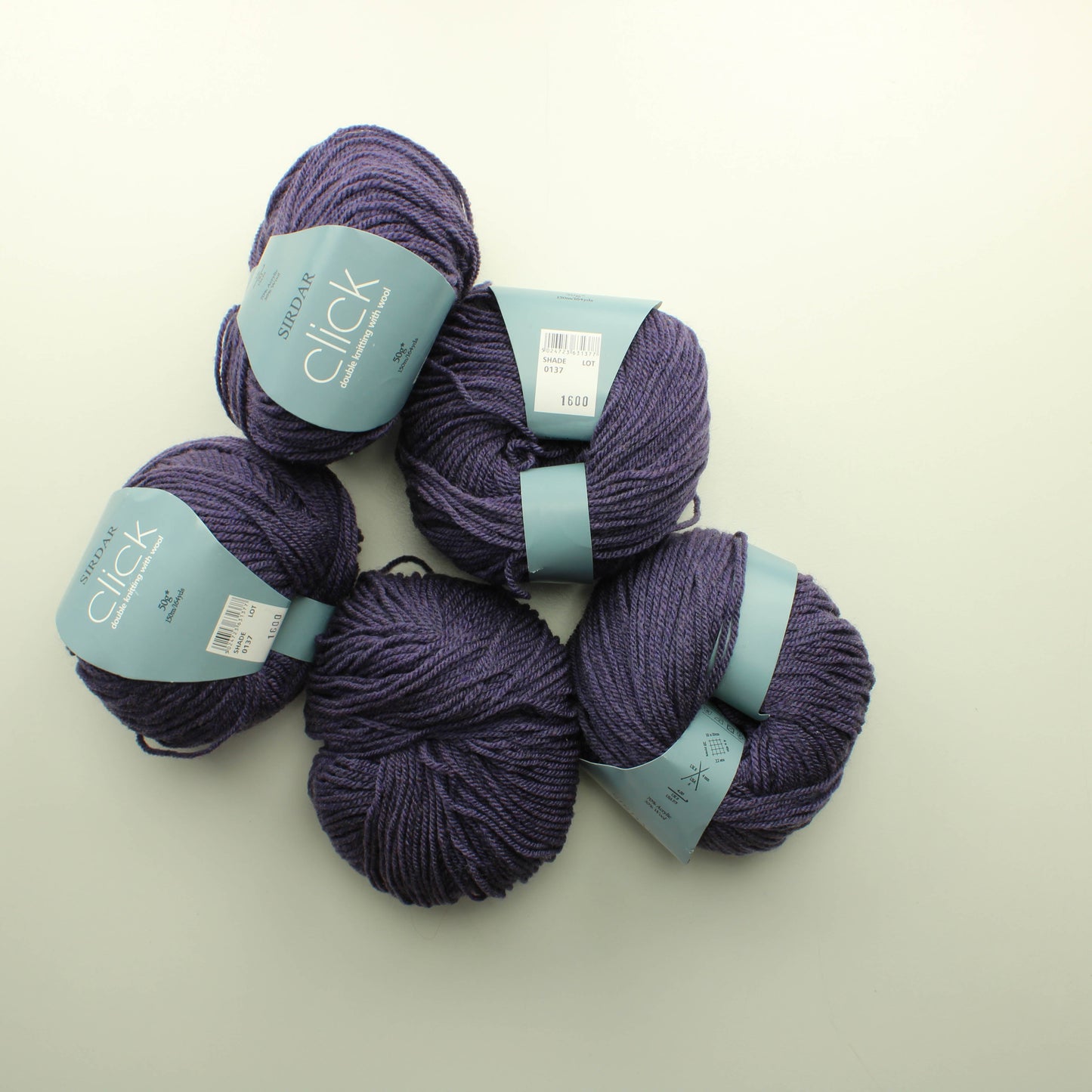Sirdar Click DK - 0137 Lankapussi 585 (250g)