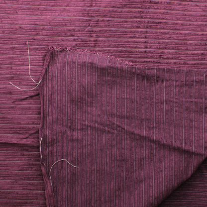Violetti Raidallinen Vaatetuskangas - Pala