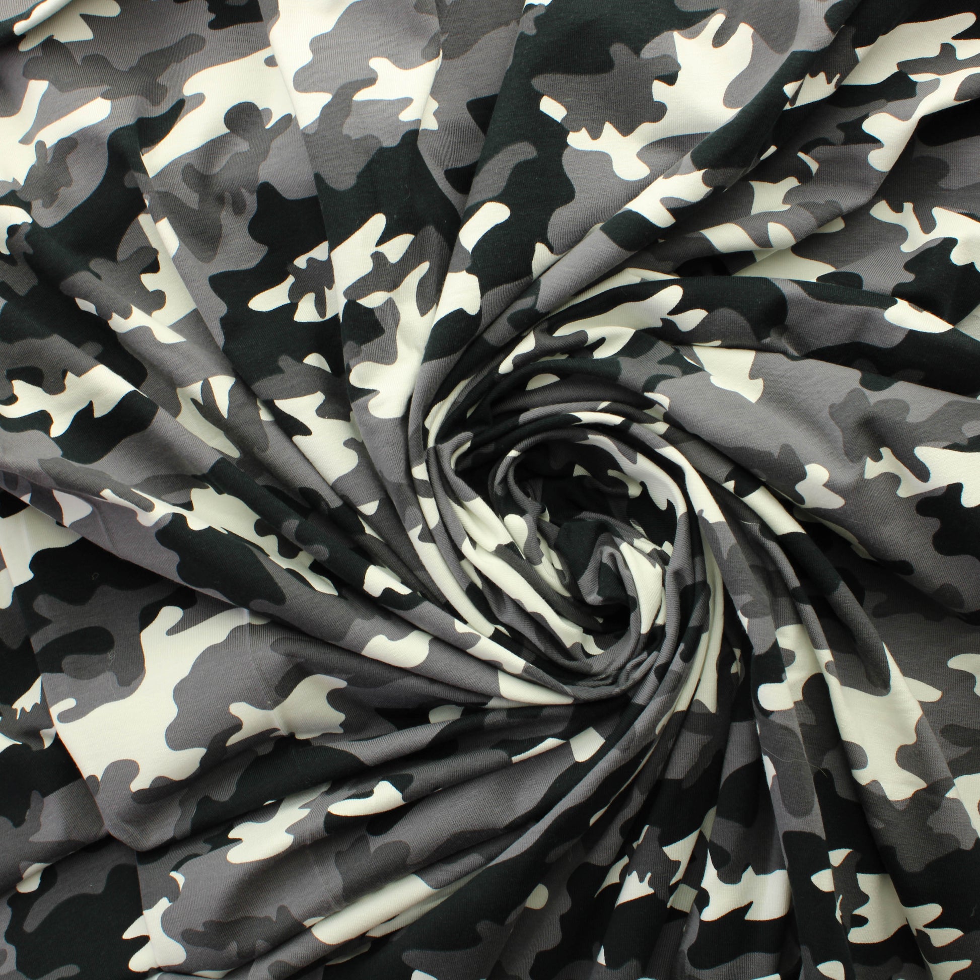 Musta-valko-harmaa Camo Trikoo - Pala