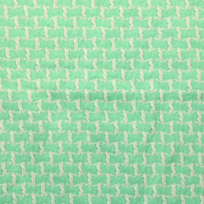 Minttuvalkoinen Struktuuri Neulos - Pala