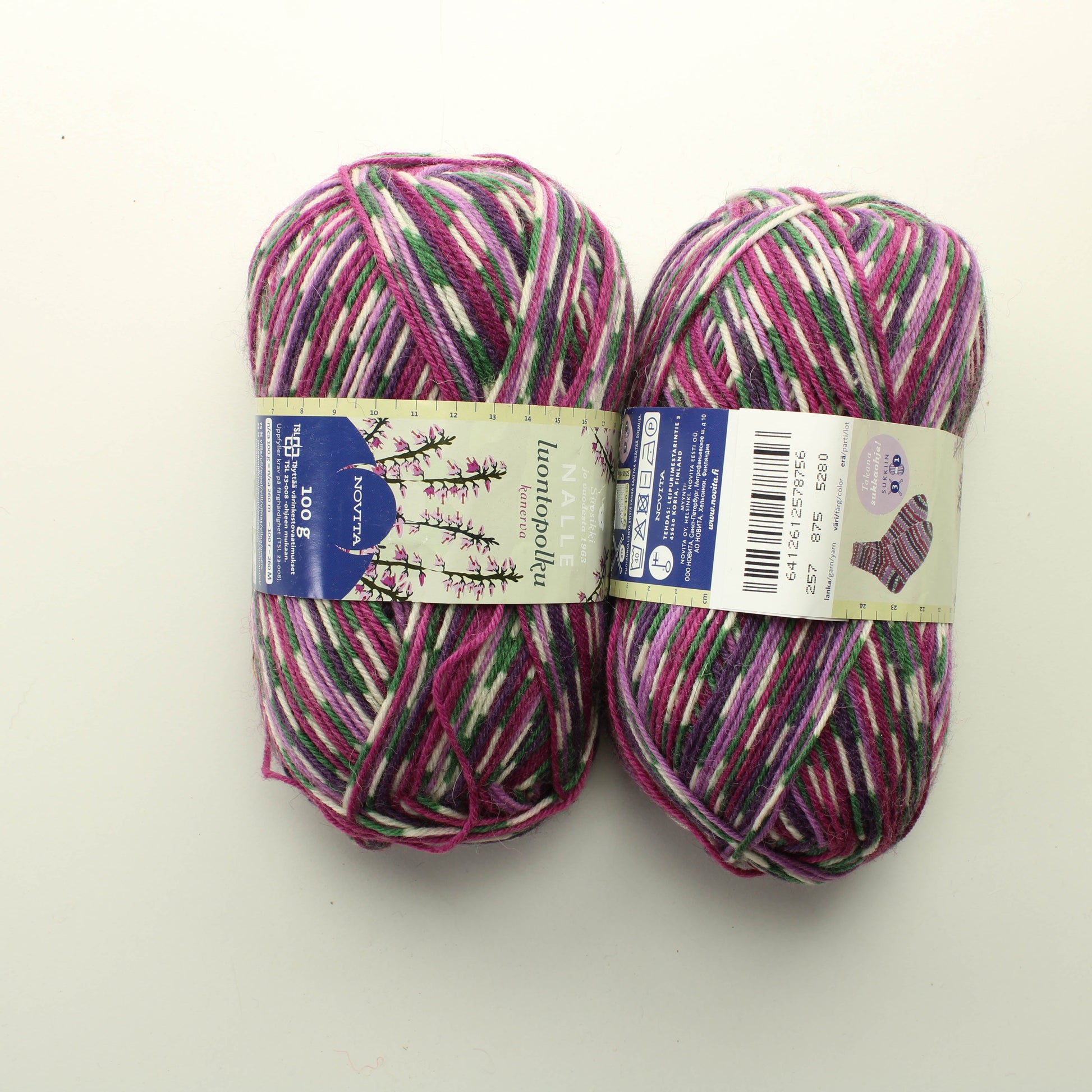 Novita Nalle - Luontopolku 875 Lankapussi 852 (200g)