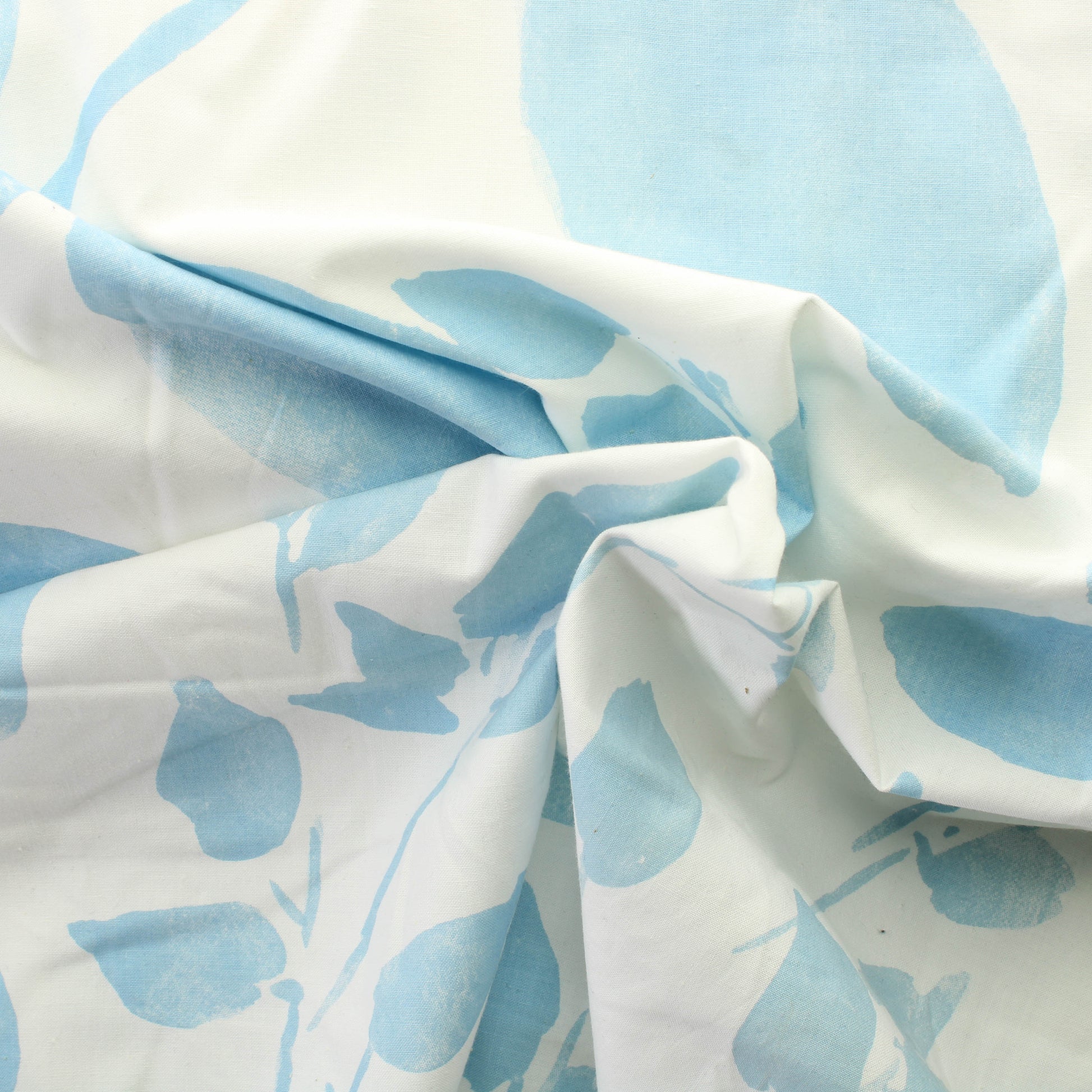 Marimekko Testipainatus Vaaleansininen Puuvilla - Pala