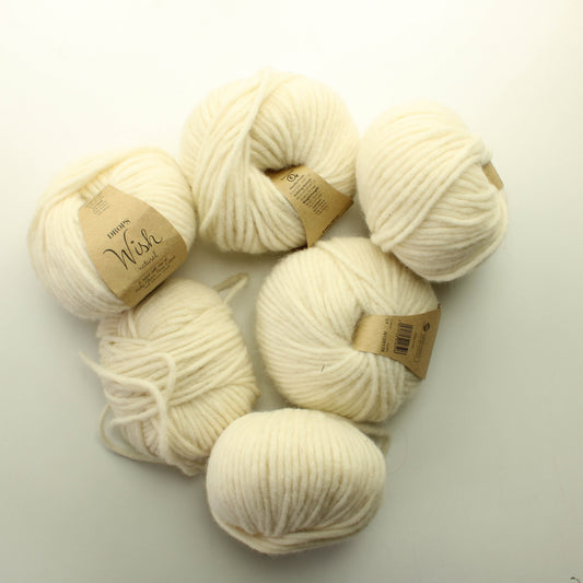 Drops Wish natural - 01 Lankapussi (290g)