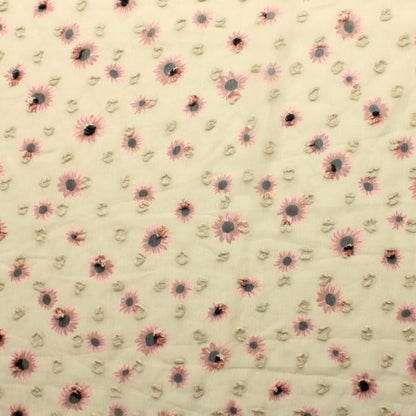 Beige Kukikas Vaatetuskangas - Pala