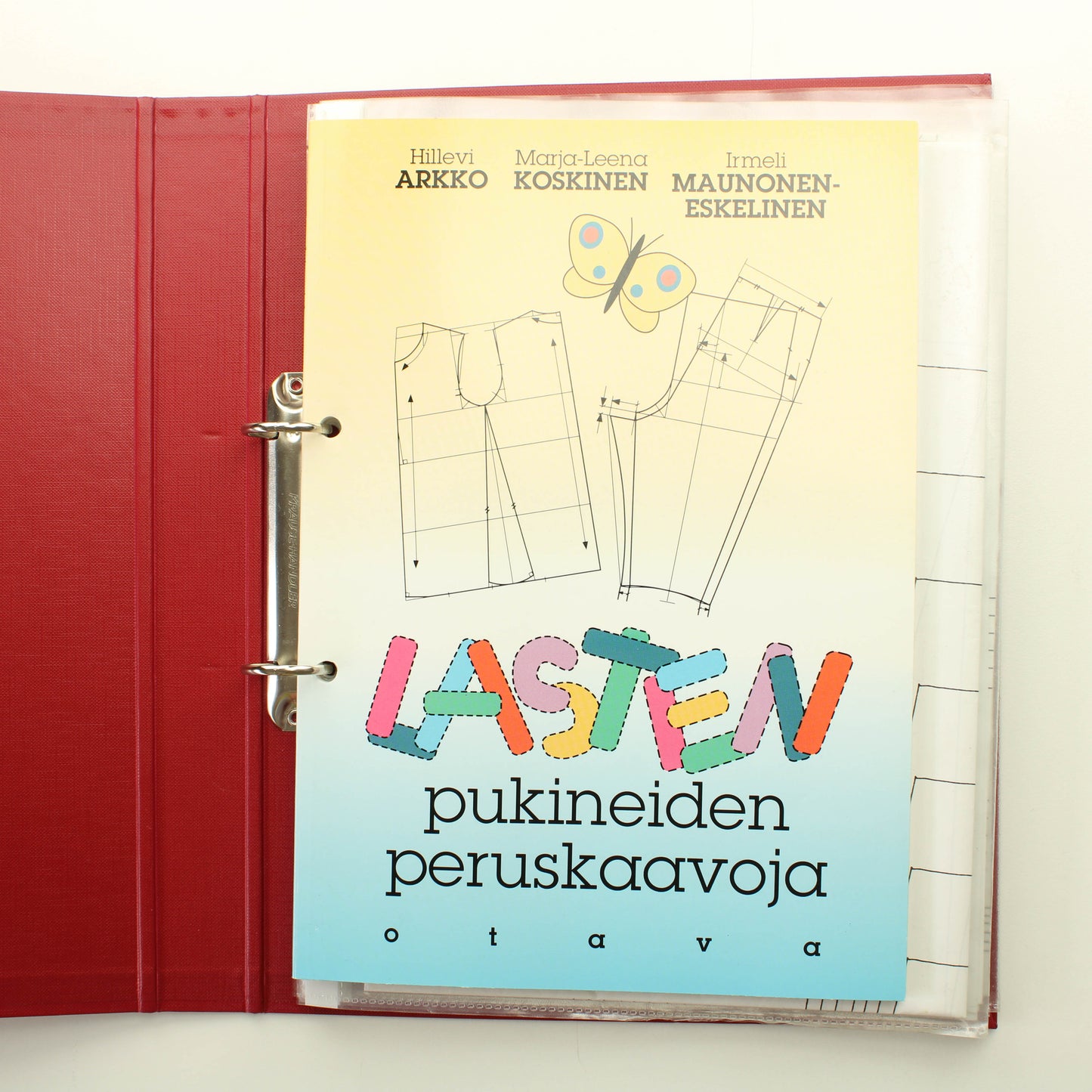 Hillevi Arkko, Marja-Leena Koskinen, Irmeli Maunonen-Eskelinen: Lasten Pukineiden Peruskaavoja