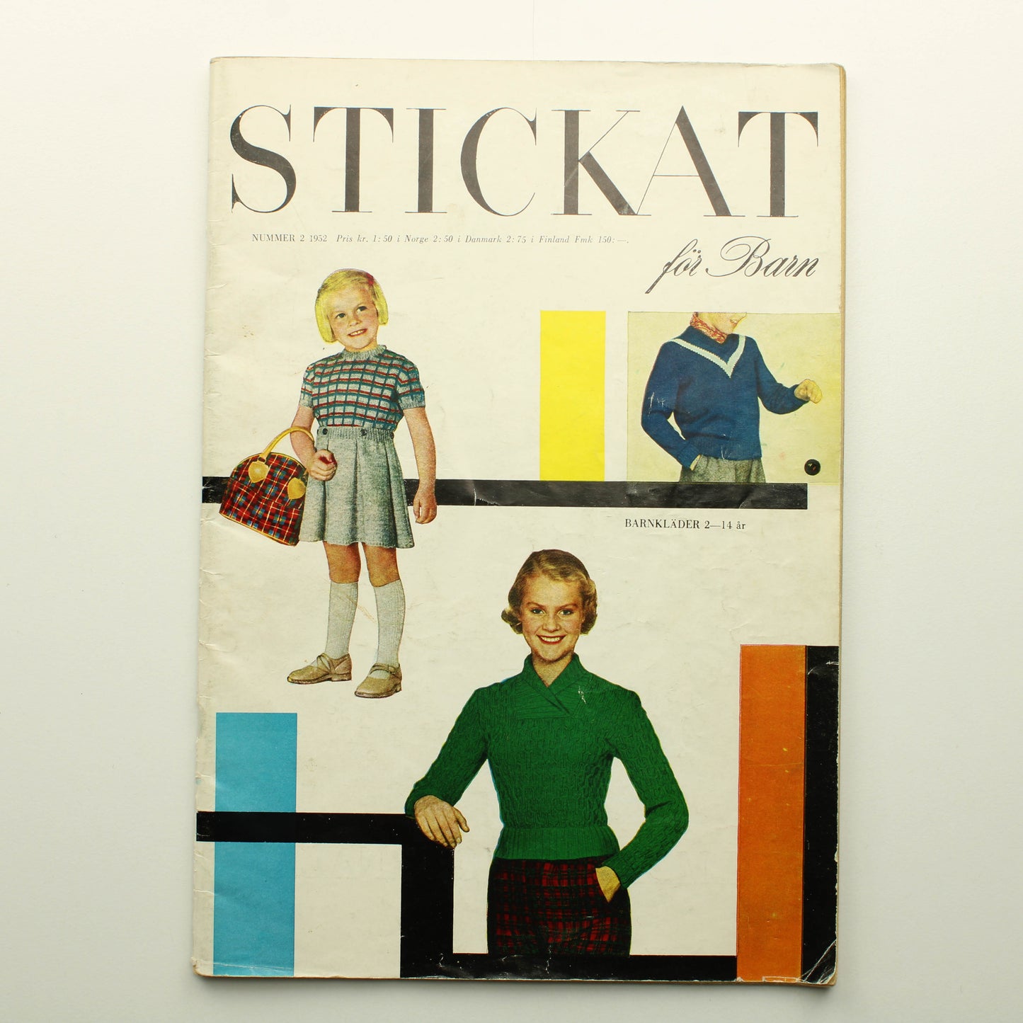 Stickat för barn 2/1952