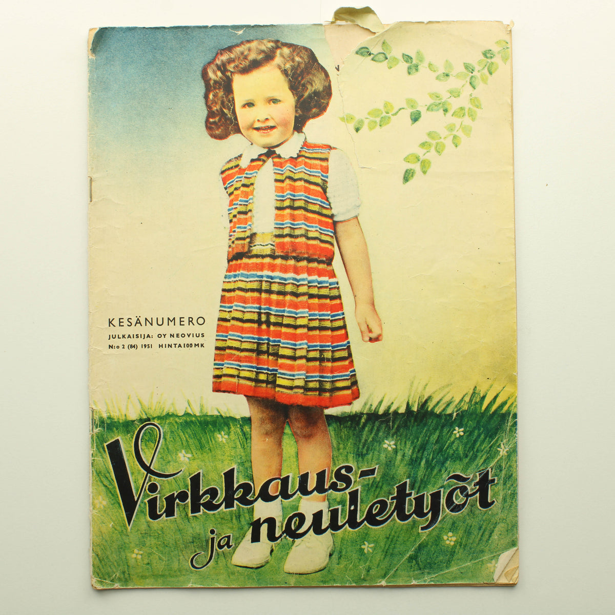 Virkkaus- ja neuletyöt - Kesänumero 2/1951 