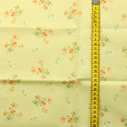 Laura Ashley Keltainen Kukikas Puuvilla - Palapaketti