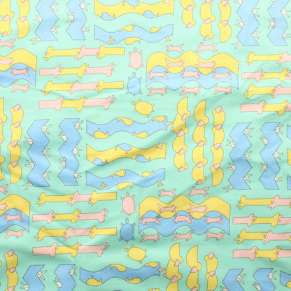 Pastellinen Eläimet Ohuehko College - Pala