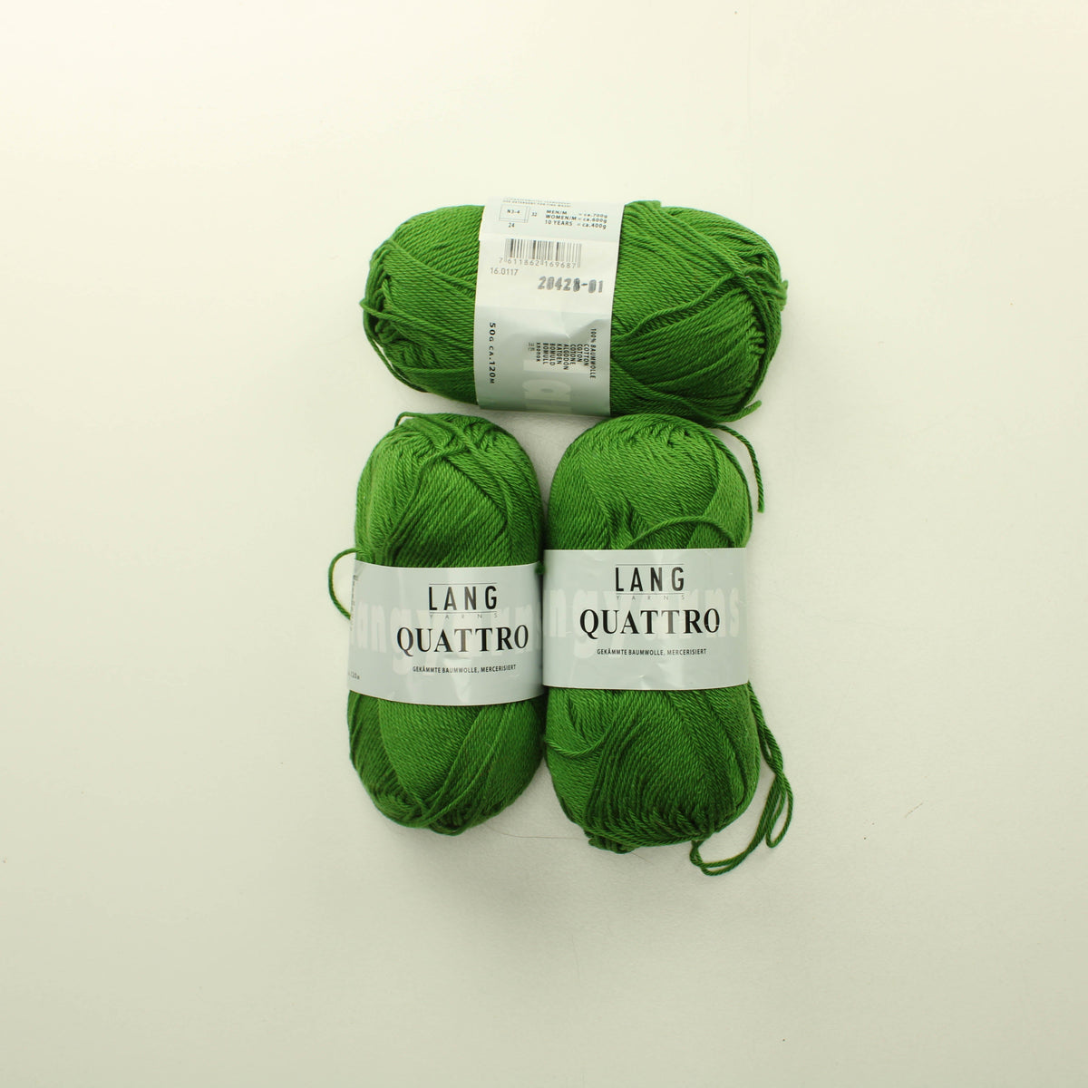 Lang Yarns Quattro - 16-0117 Lankapussi 638 (150g)