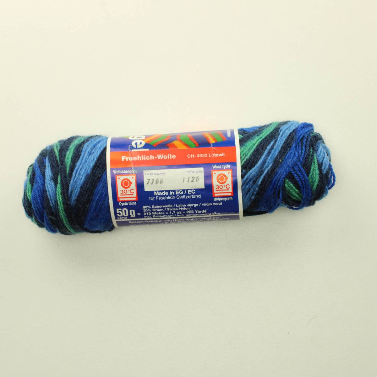 Froehlich Crolle Blauband Maxi Ringe - 7705 Lankapussi 243 (200g)
