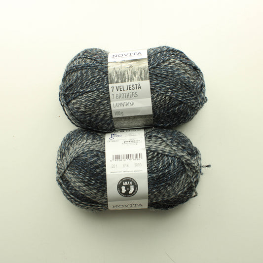Novita 7 Veljestä Lapintaika - 816 Lankapussi 732 (200g)