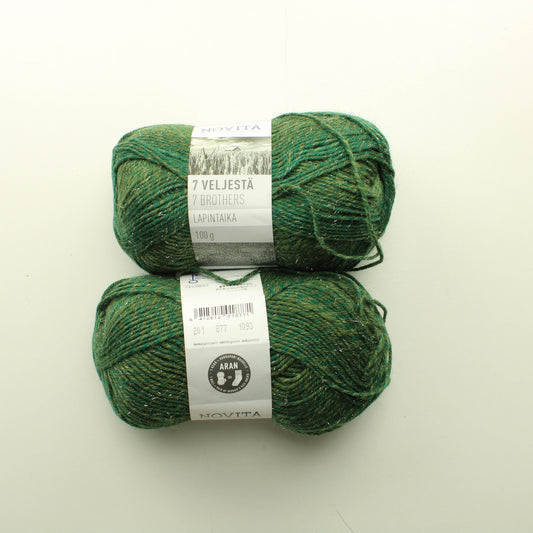 Novita 7 Veljestä Lapintaika - 877 Lankapussi 731 (200g)