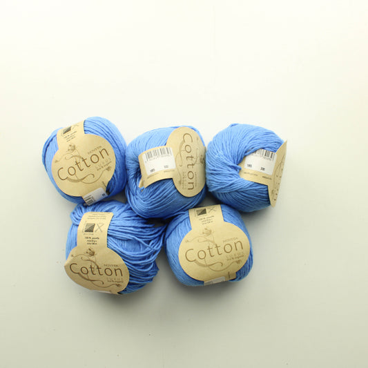 Novita Cotton luxus organic - 165 Lankapussi 18 (250g)