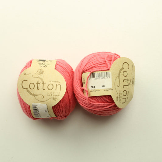 Novita Cotton luxus organic - 584 Lankaoussi 718 (100g)
