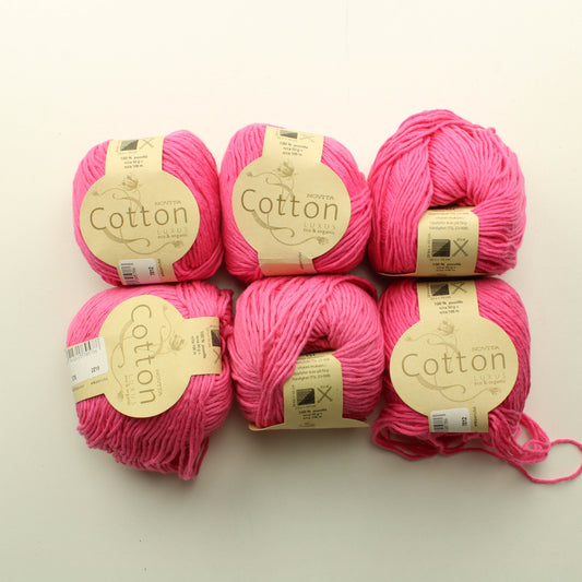 Novita Cotton luxus organic - 578 Lankapussi 716 (300g)