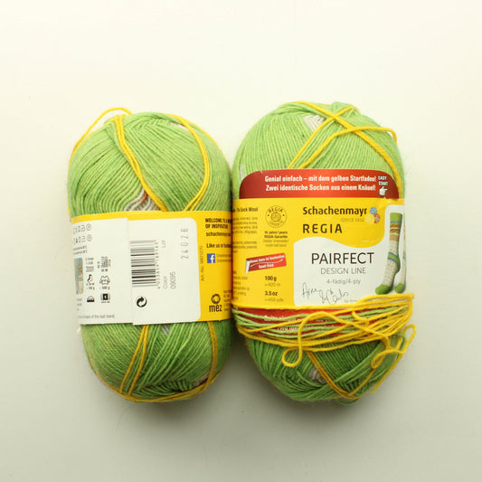 Schachenmayr Regia Pairfect - 090095 Lankaoussi 715 (200g , toisessa hieman takaisin kerittyä lankaa)