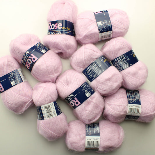 Novita Rose Mohair - 705 Lankapussi (500g)