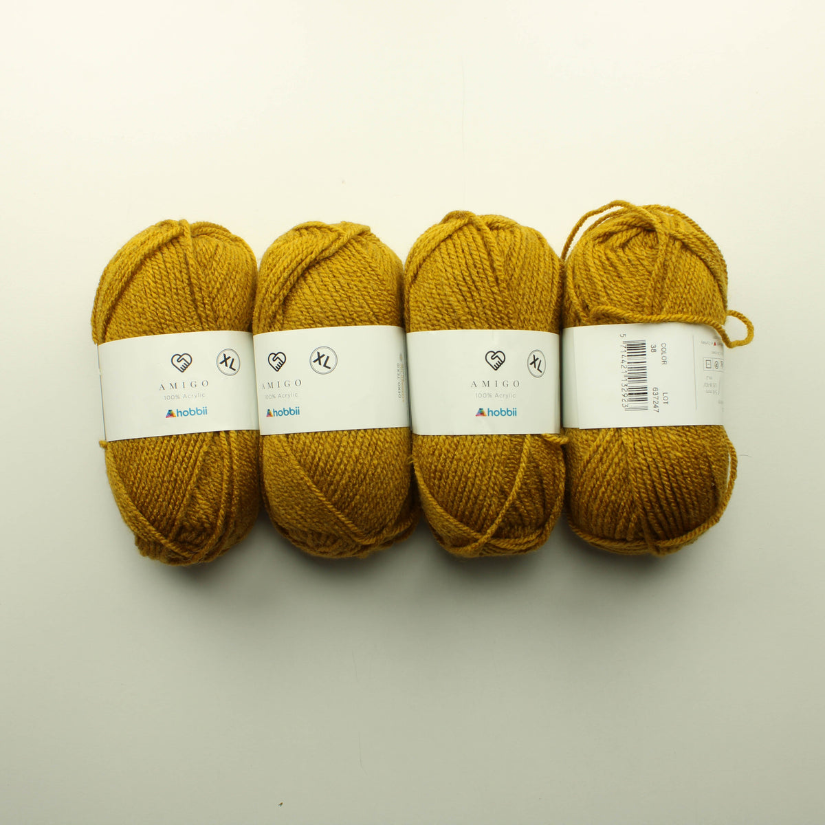 Hobbii Amigo XL - 38 Lankapussi 397 (200g)