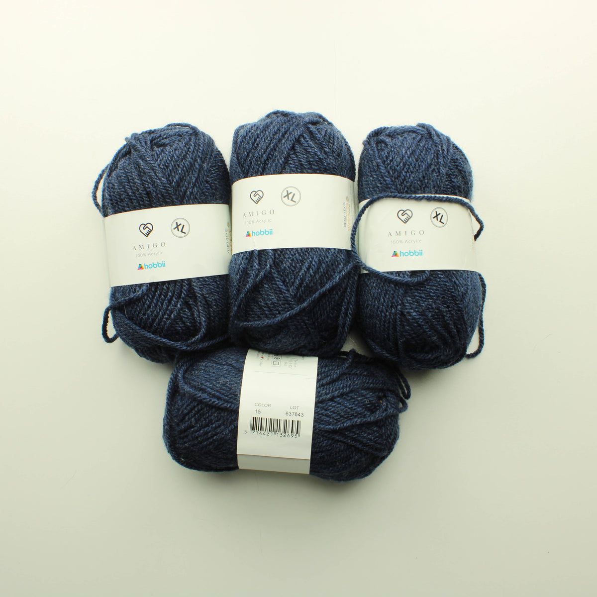 Hobbii Amigo XL - 15 Lankapussi 99 (200g)