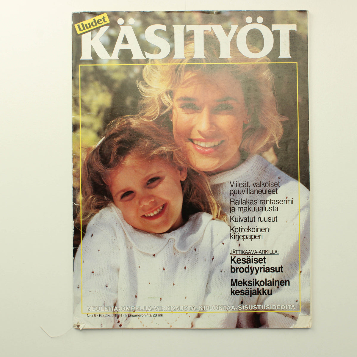Uudet käsityöt käsityölehti - 6/1991