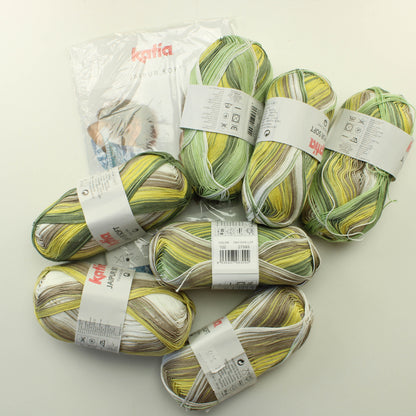 Katia Jaipur Soft - 102 Lankapussi 382 (350g) + ohjelehdykkä