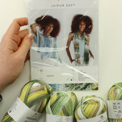Katia Jaipur Soft - 102 Lankapussi 382 (350g) + ohjelehdykkä