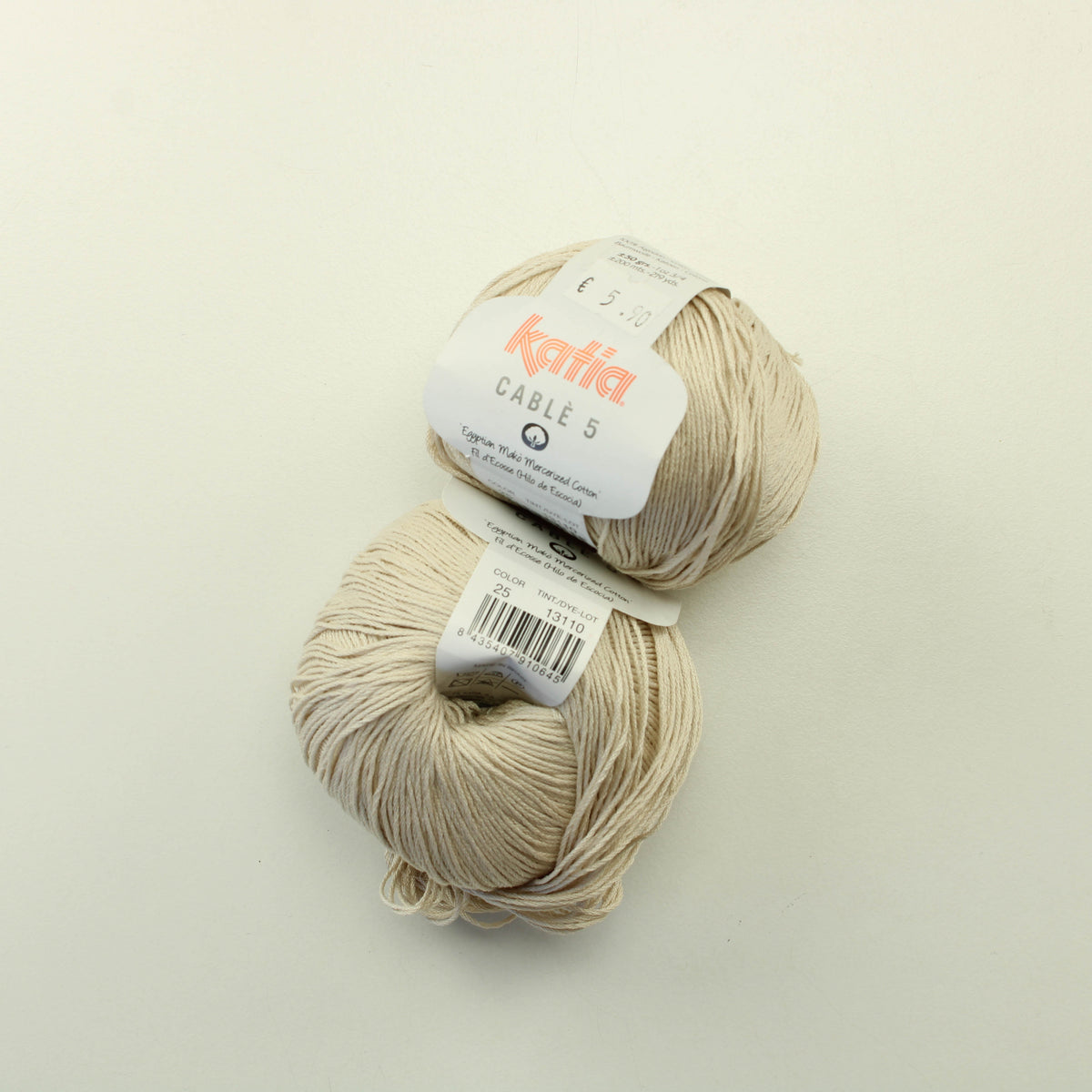 Katia Cablé 5 - 25 Lankapussi 524 (100g)