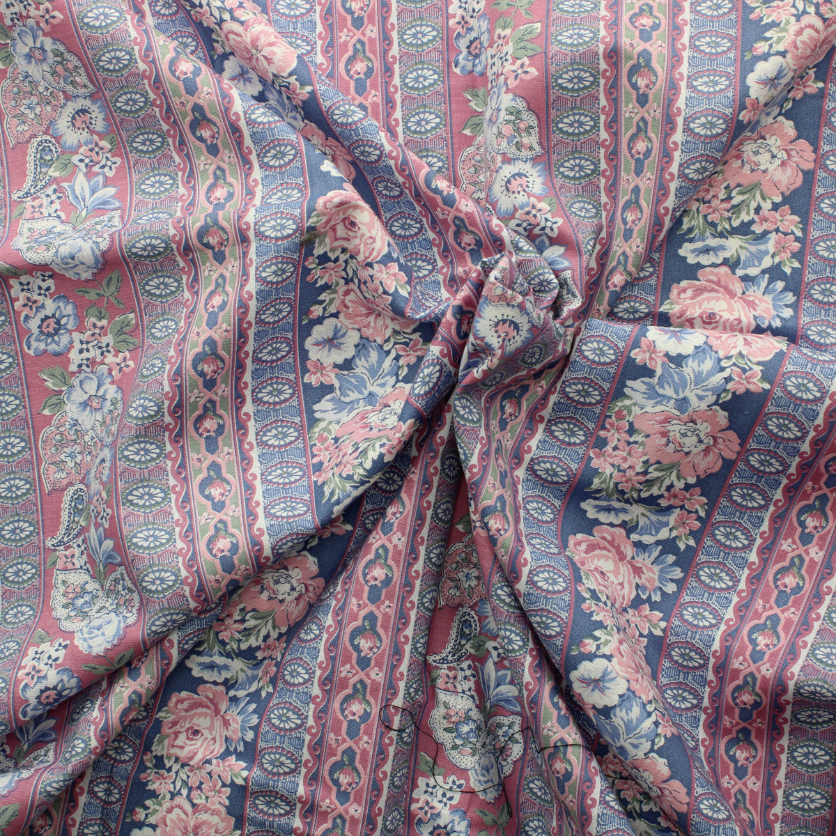 Raitakuvioinen Puuvilla - Pala