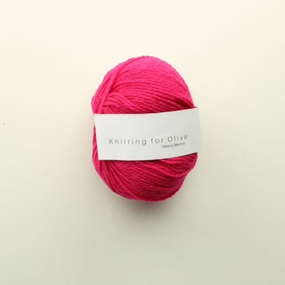 Knitting for Olive Heavy Merino - Pink Dasies 