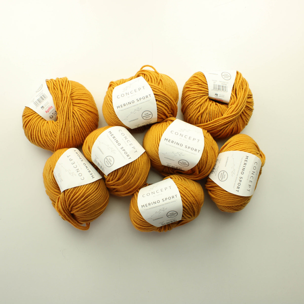 Katia Merino Sport - 37 Lankapussi 755 (400g)