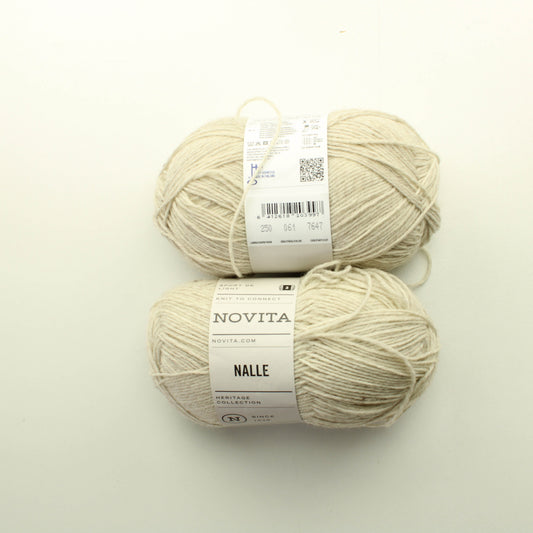 Novita Nalle uusi villaisempi - 061 Lankapussi 751 (200g)