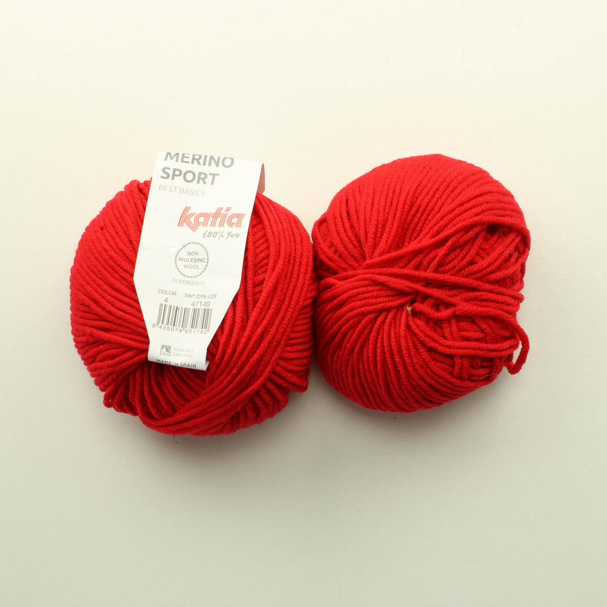 Katia Merino Sport - 4 Lankapussi 747 (90g)