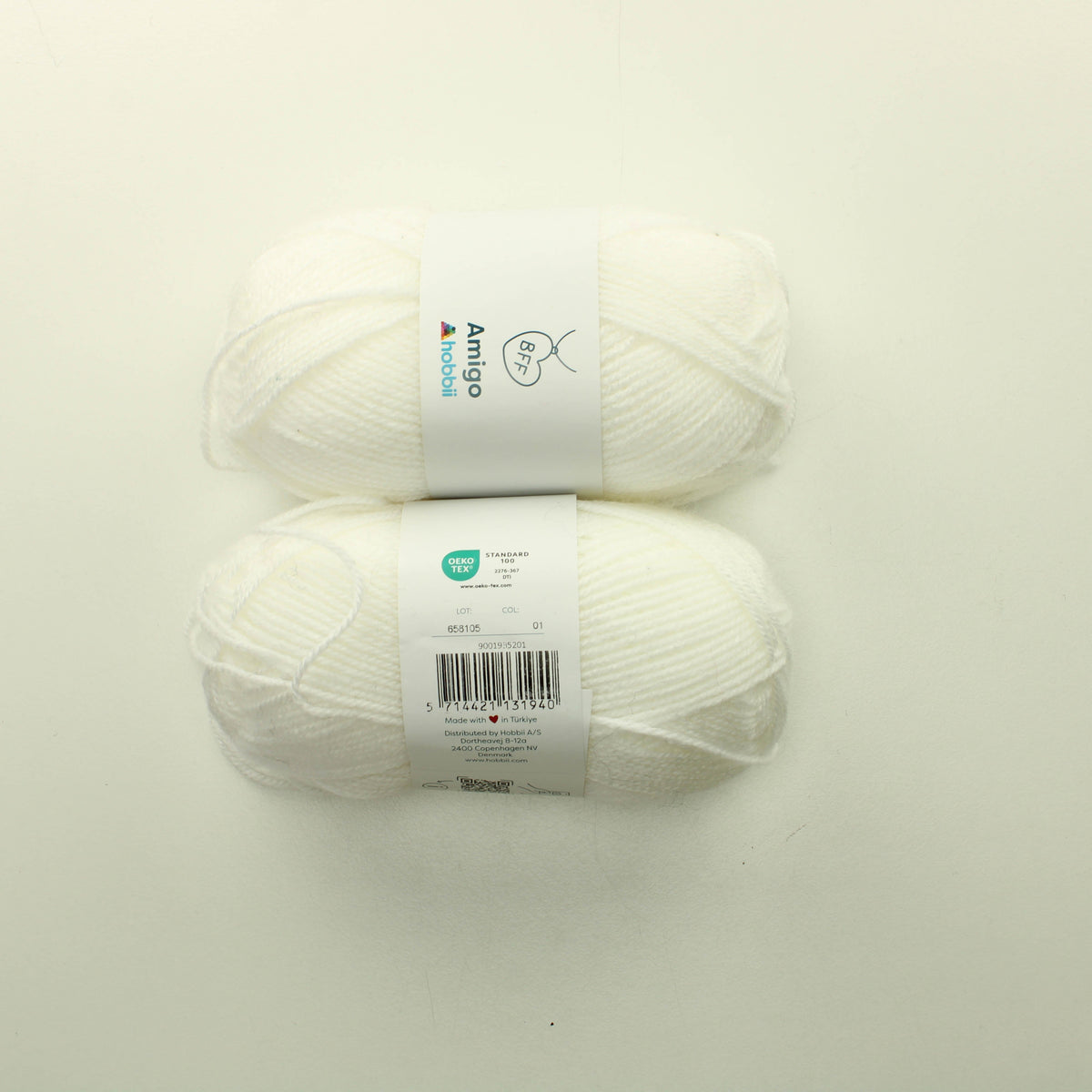 Hobbii Amigo - 01 Lankapussi 203 (100g)
