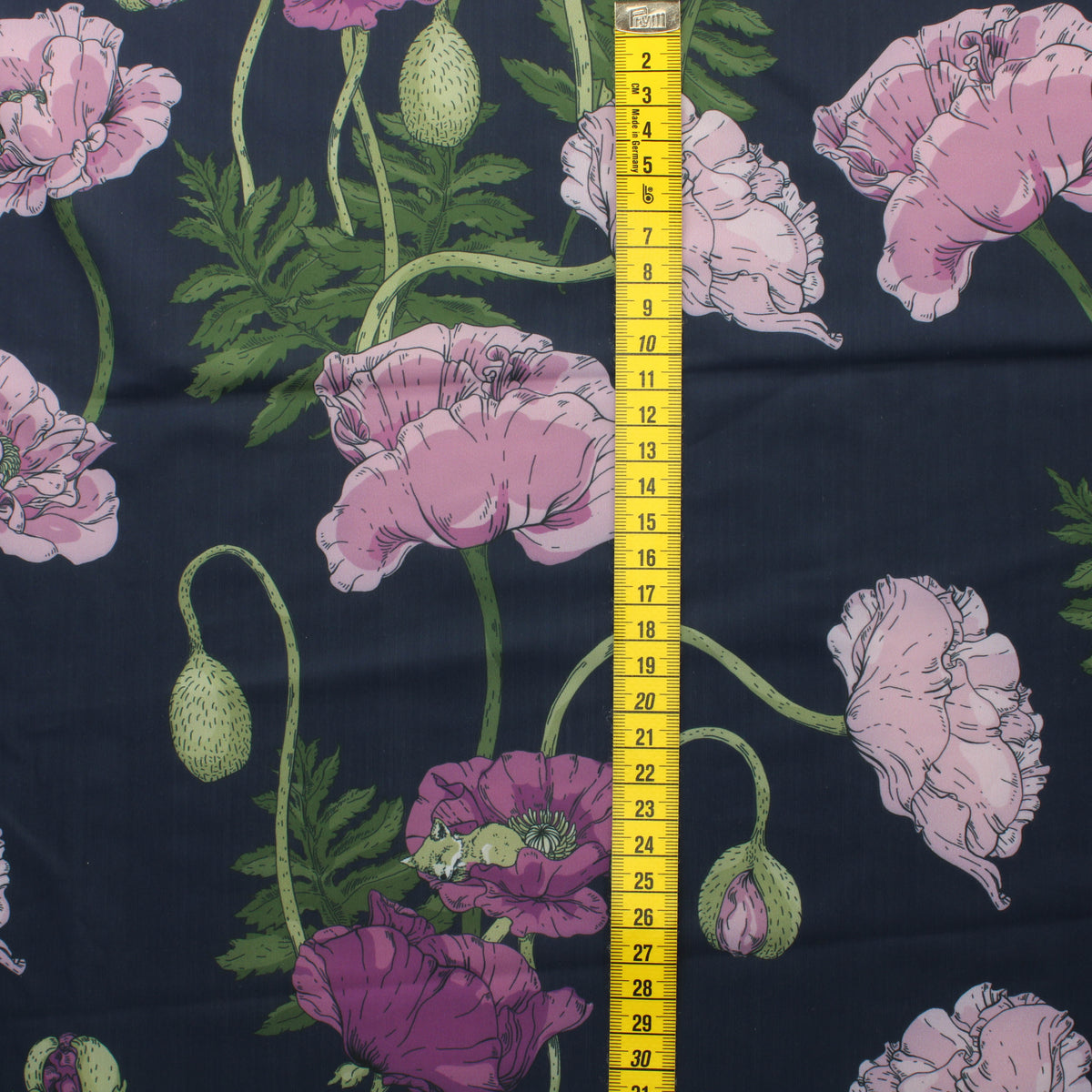 Nuppu Print Company Unikkoaika Muste Lycra - Pala