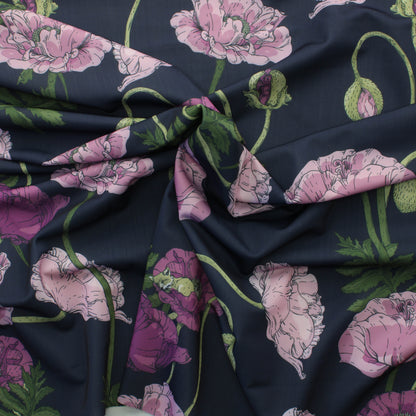 Nuppu Print Company Unikkoaika Muste Lycra - Pala