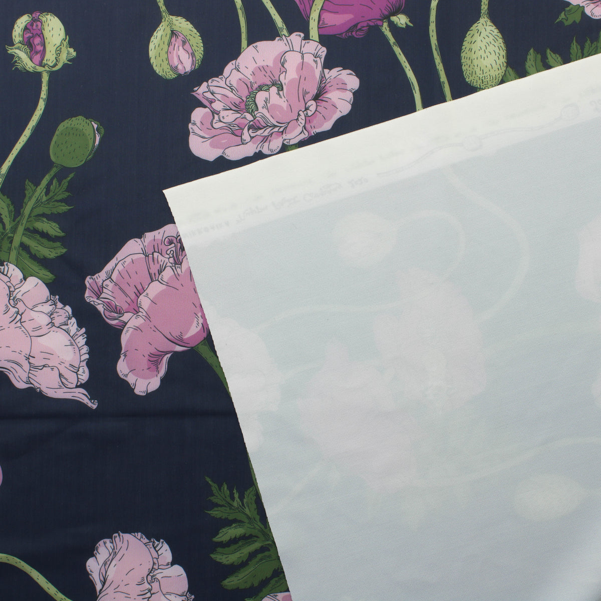 Nuppu Print Company Unikkoaika Muste Lycra - Pala
