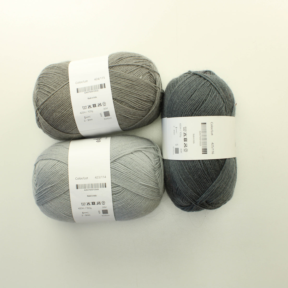 Kremke Soul Wool Edelweiss Classic - Lankapussi 314 (300g)
