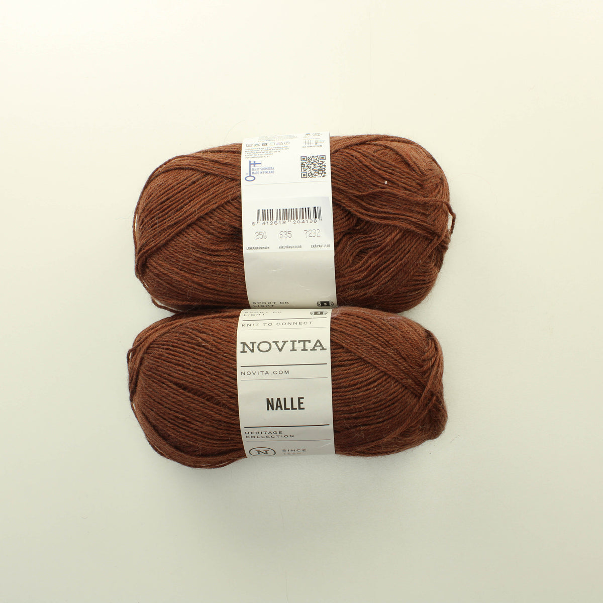Novita Nalle uusi villaisempi - 635 Lankapussi 708 (200g)