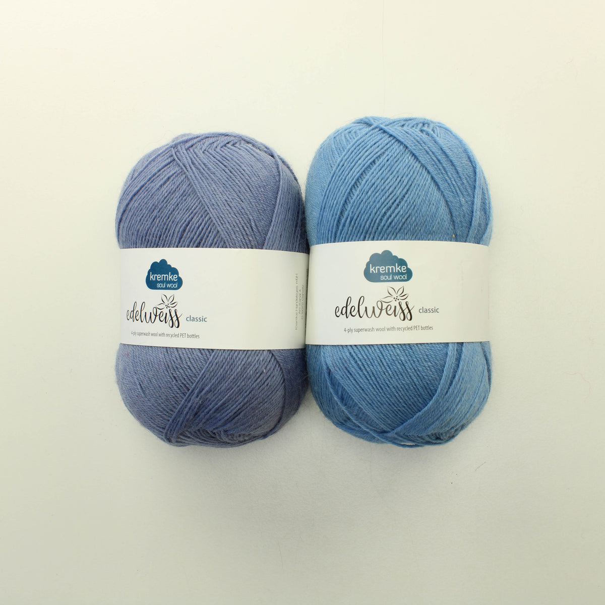Kremke Soul Wool Edelweiss Classic - Lankapussi 723 (200g)