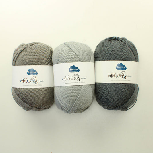 Kremke Soul Wool Edelweiss Classic - Lankapussi 314 (300g)