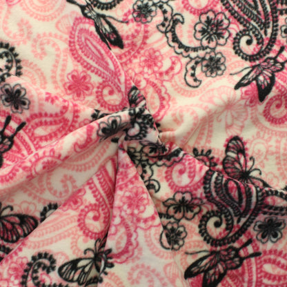 Perhoset ja Paisleyt Ohuheko Fleece - Pala