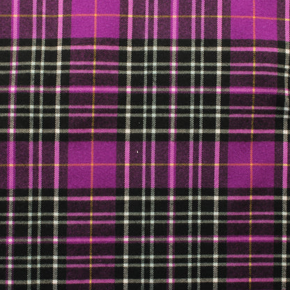 Violetti Ruudullinen Flanelli - Pala