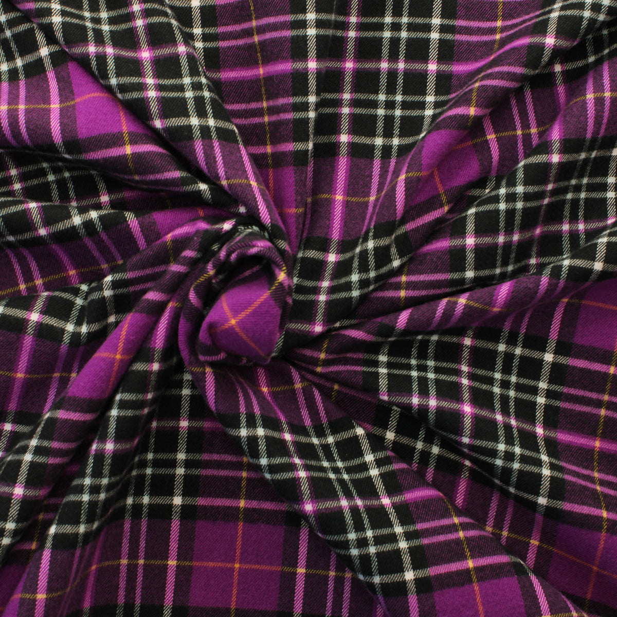 Violetti Ruudullinen Flanelli - Pala