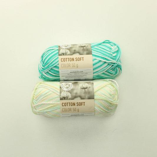 Novita Cotton soft - Lankapussi 222 (100g)