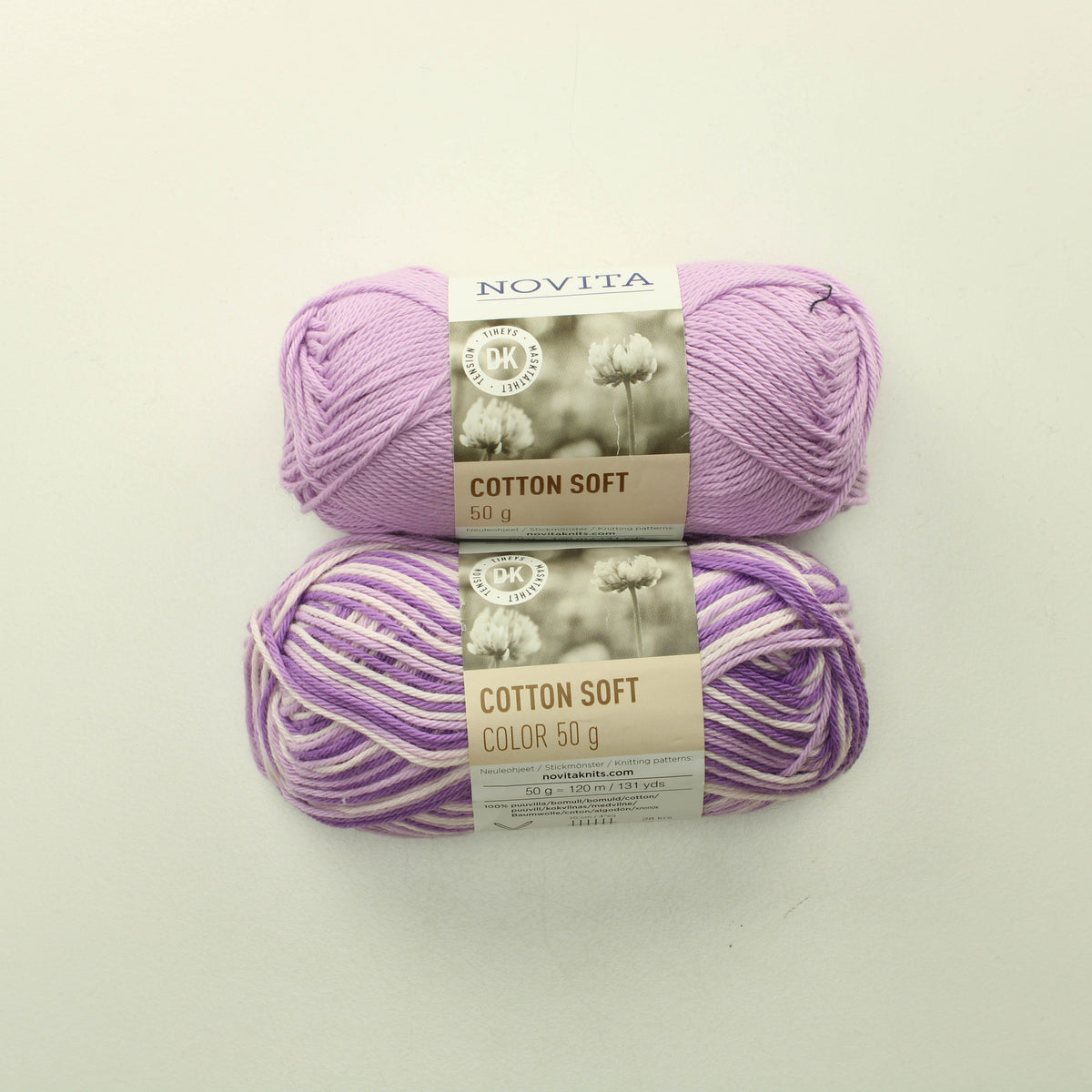 Novita Cotton soft - Lankapussi 221 (100g)