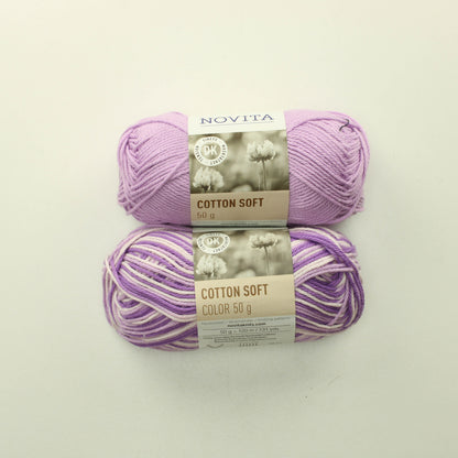 Novita Cotton soft - Lankapussi 221 (100g)