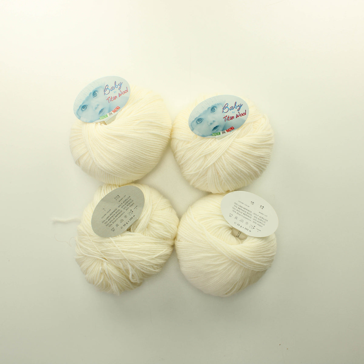 Titan Wool Baby - 10 Lankapussi 722 (200g)