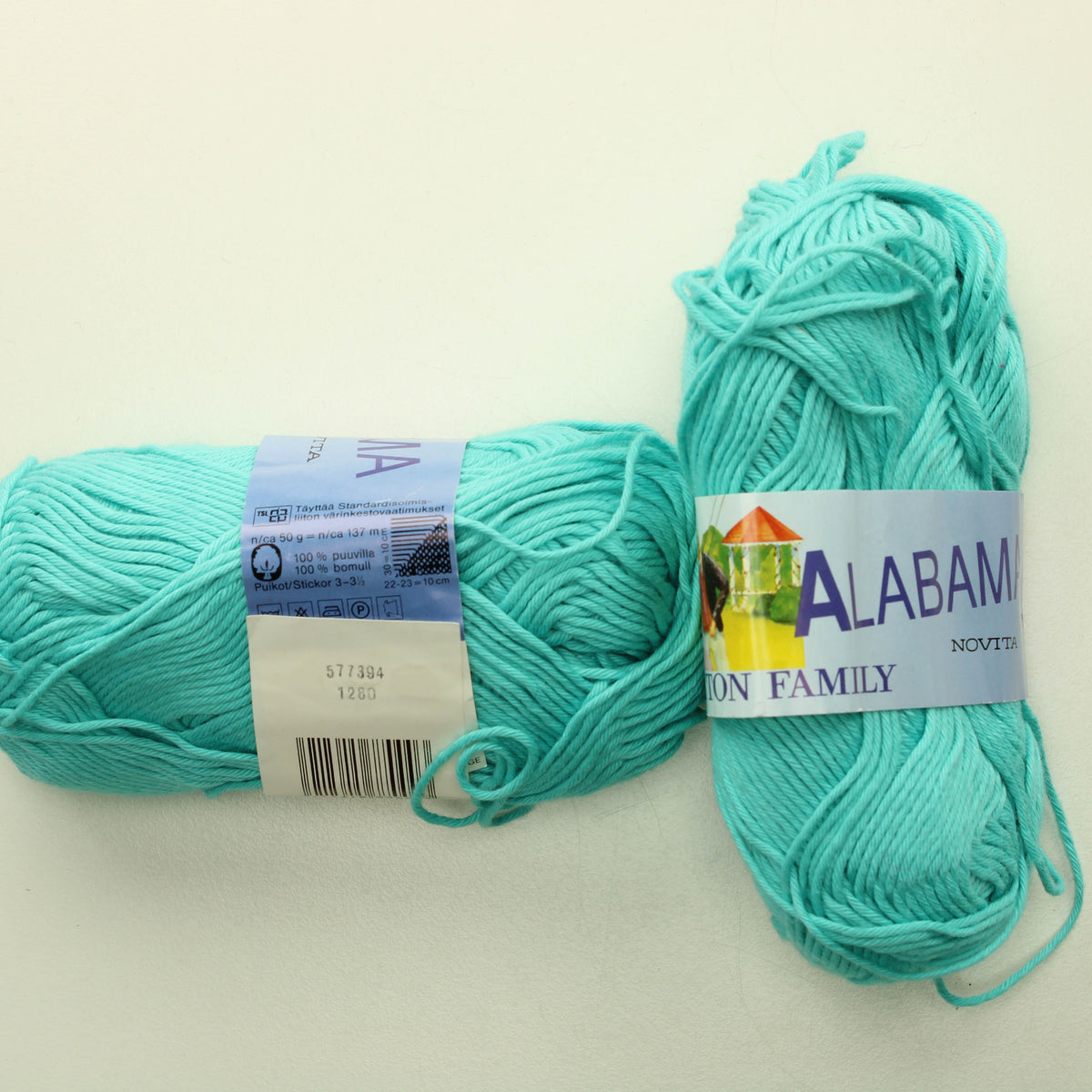 Novita Alabama - 1280 Lankapussi 216 (100g)