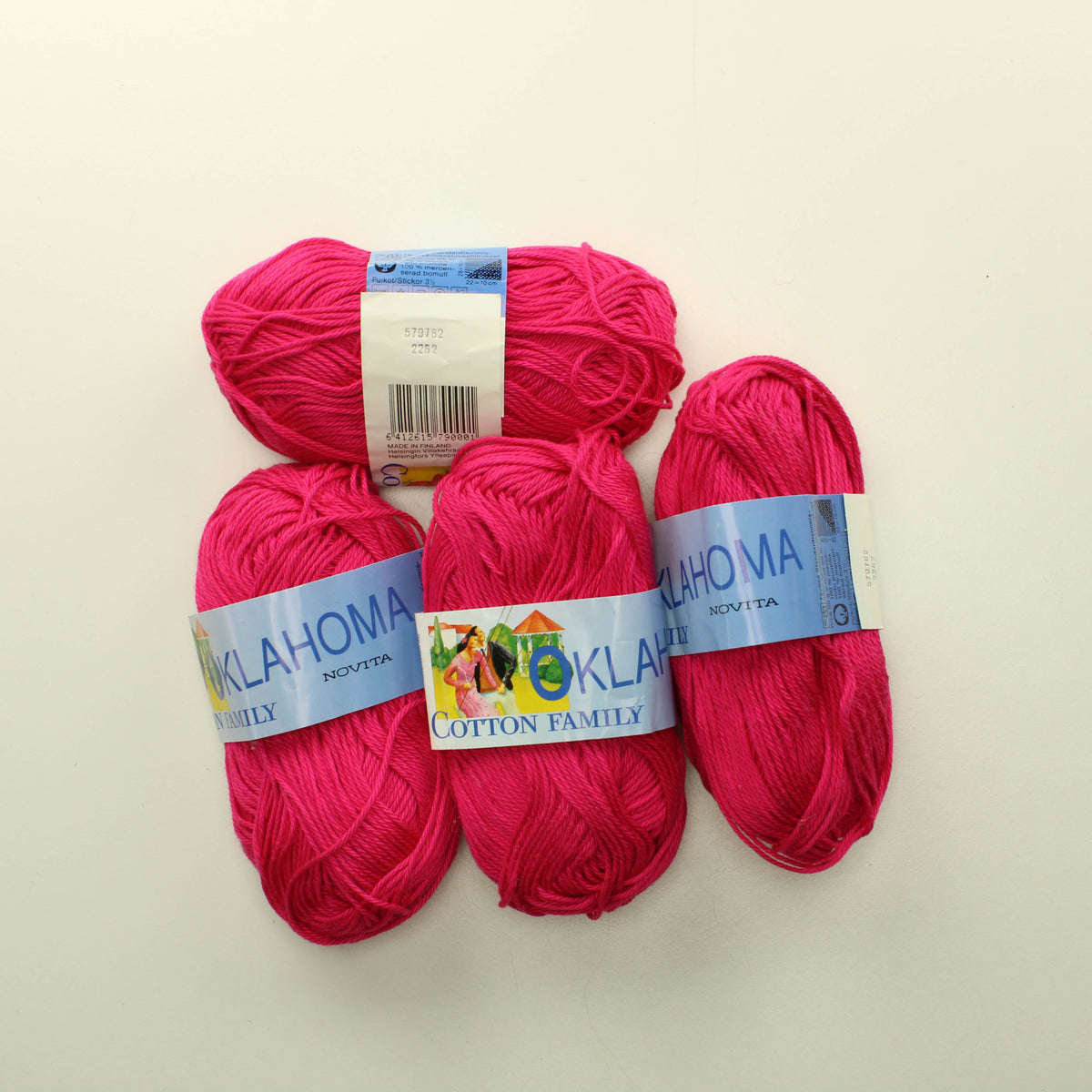 Novita Oklahoma - 2262 Lankapussi 213 (200g)
